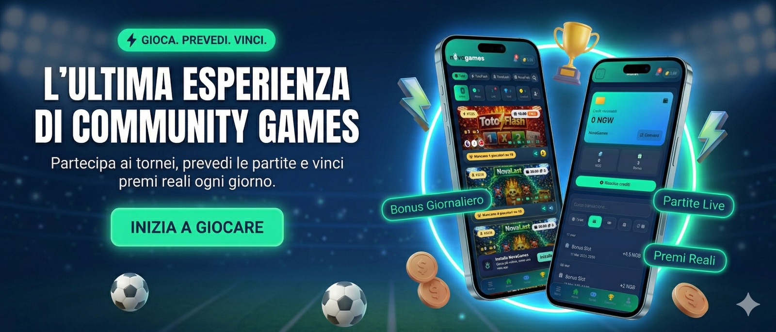 Guide NovaGames su tornei sportivi, community e classifiche