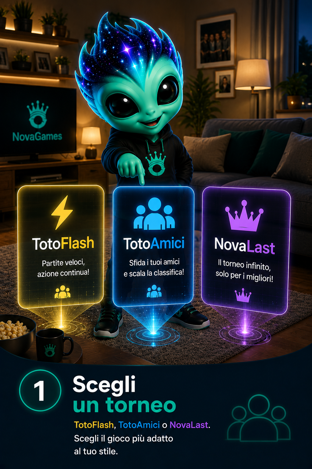 Scegli un torneo su NovaGames